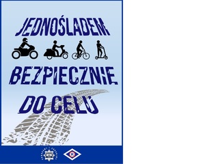 plakat promujący akcję profilaktyczną ruchu drogowego